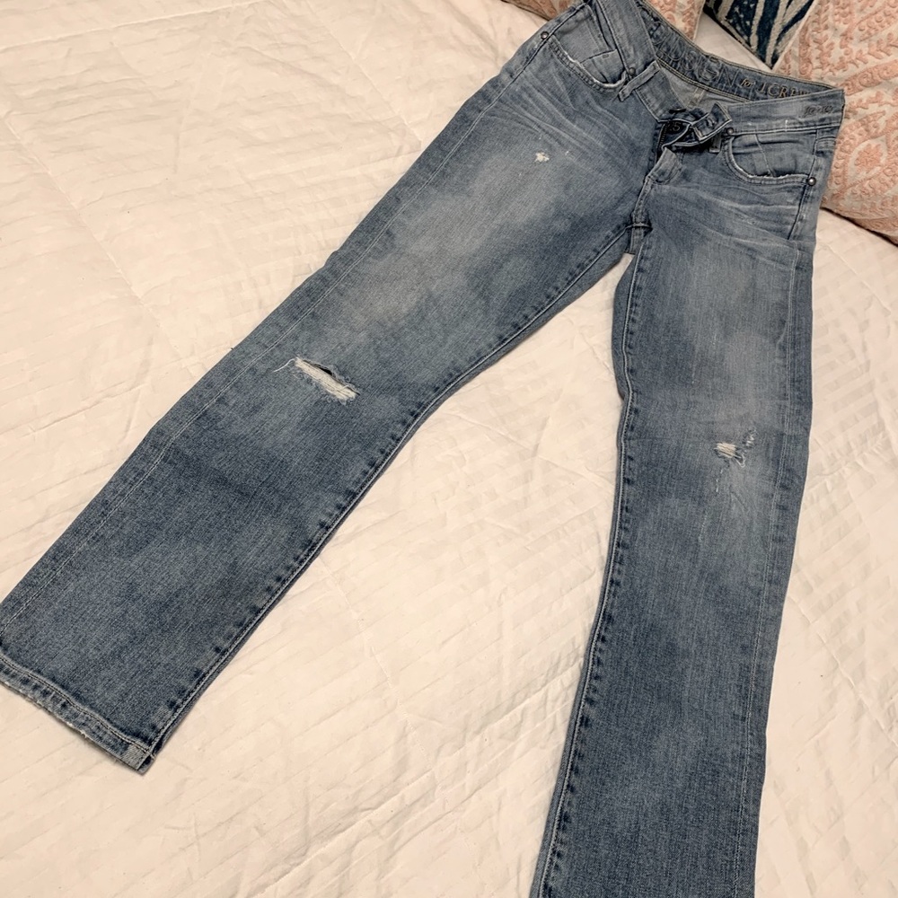 Goldsign for J. Crew jeans. “Designer J. Crew”